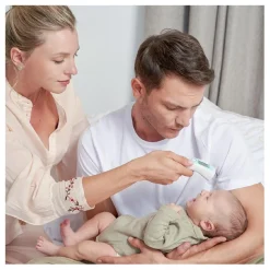 Miniland - Termómetro digital sin contacto Thermoadvanced Pharm verde