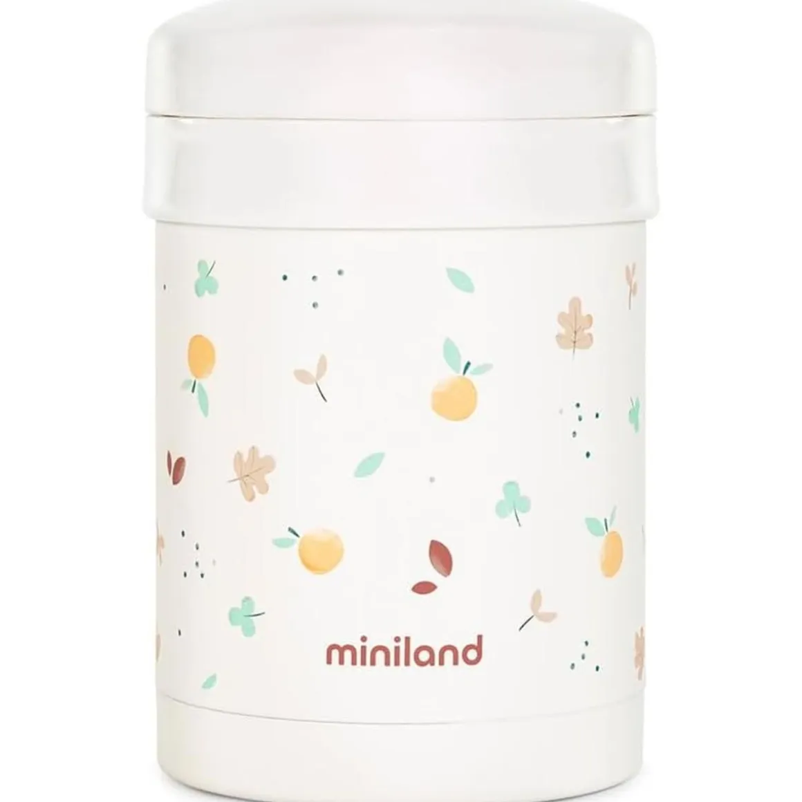 Miniland - Termo papillero Valencia doble capa acero mantenimiento térmico ㅤ