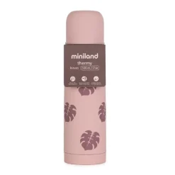 Miniland - Termo para líquidos 500 ml Thermy Leaves