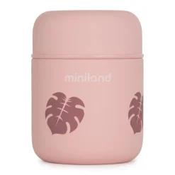 Miniland - Termo para sólidos 280 ml Thermy Mini Leaves