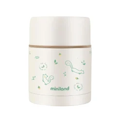 Miniland - Termo para sólidos Nature Chip ardillas 600ml