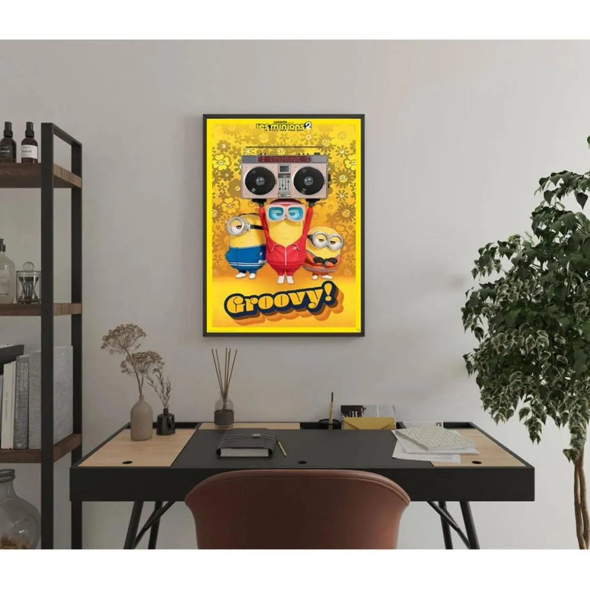 Minions - Poster Groovy Minions tamaño 91.5 x 61 cm