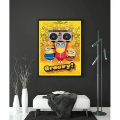 Minions - Poster Groovy Minions tamaño 91.5 x 61 cm