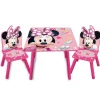 Minnie Mouse - Set de mesa y 2 sillas