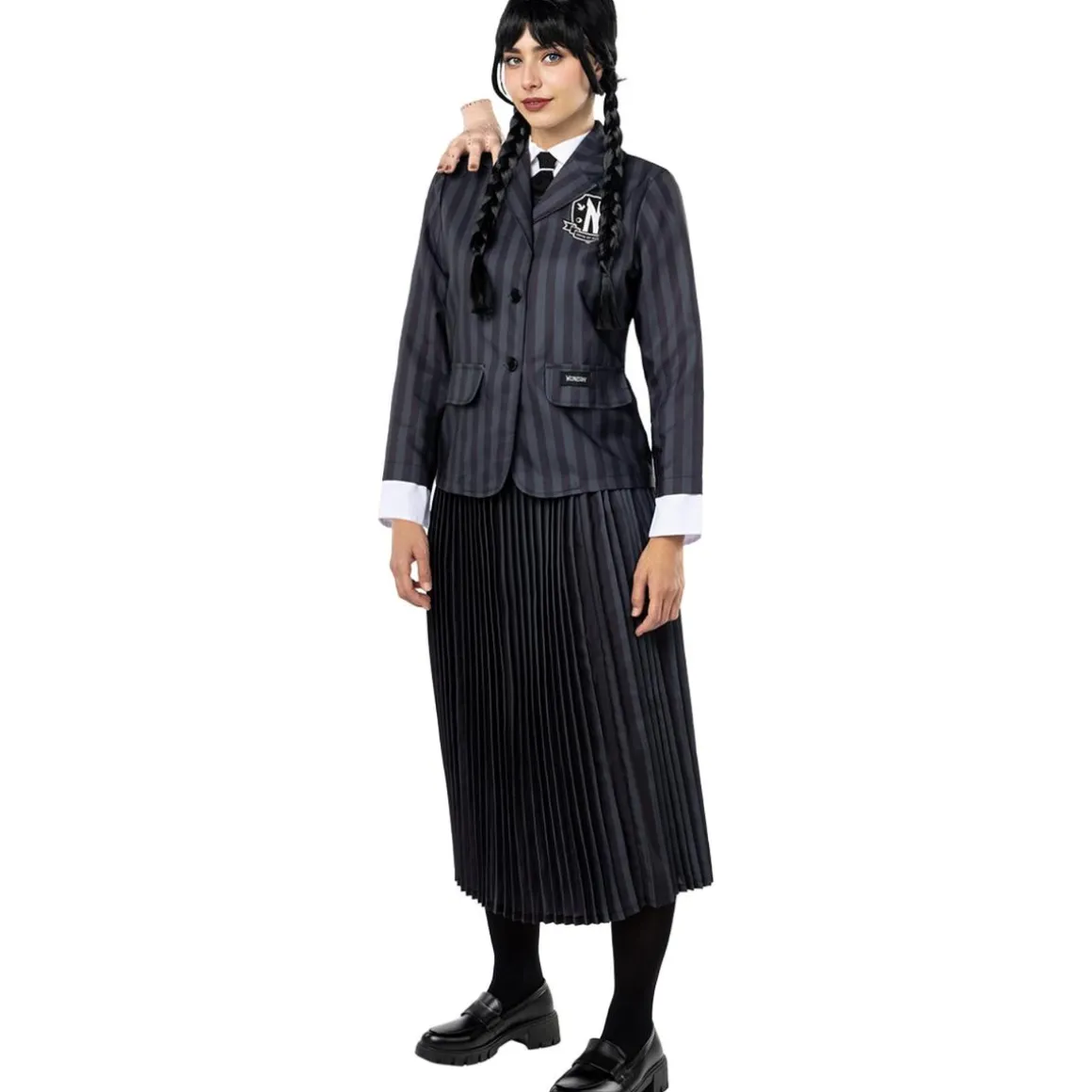 Miércoles Addams uniforme mujer XL