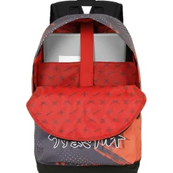 Mochila Hachimaki Naruto Shippuden, 41 cm, Naranja