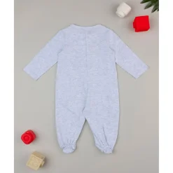 Mono unisex gris con escritura