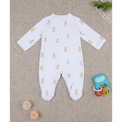 Mono unisex sonrisa bordados por todas partes