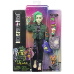 Monster High - Deuce Gorgon con mascota y accesorios ㅤ