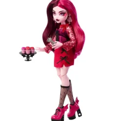 Monster High - Muñeca Skulltimate Draculaura con armario y accesorios