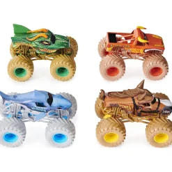 Monster Jam - Pack 4 vehículos Power Beasts