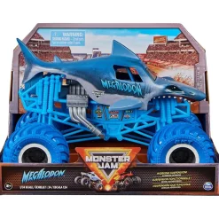 Monster Jam - Vehículo die cast Megalodon oscuro 1:24