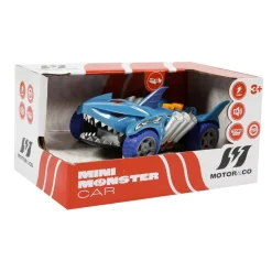 Motor & Co - Coche mini monster Tiburón