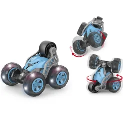 Motor & Co - Coche RC acrobacias con luz (varios colores)