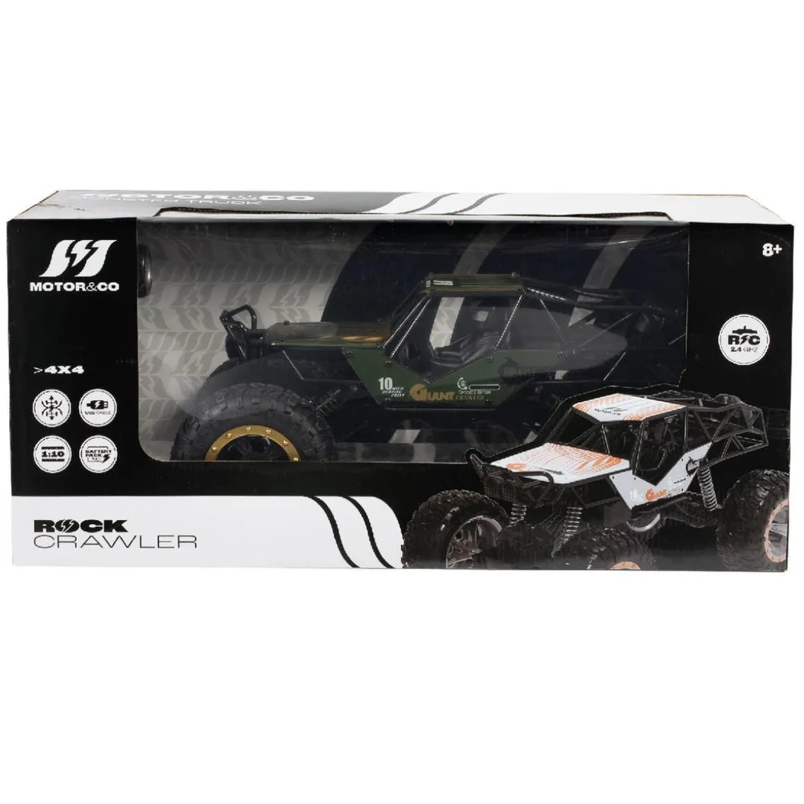 Motor & Co - RC Rock Crawler (varios colores)