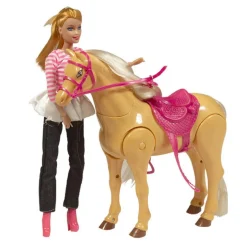 Muñeca Lolly y su caballo