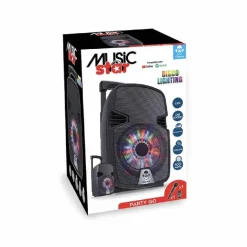 Music Star - Altavoz Bluetooth y luces Groove