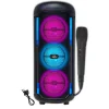 Music Star - Amplificador Karaoke con luces LED