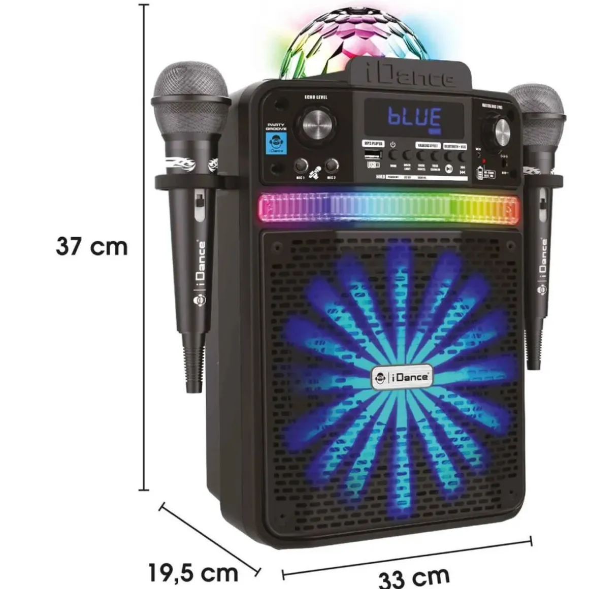 Music Star - Karaoke con dos micrófonos
