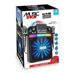 Music Star - Karaoke con dos micrófonos