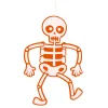 Móvil Esqueleto de Fieltro Naranja 70 cm