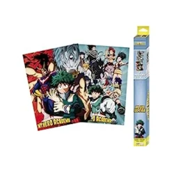 My Hero Academia Artworks: Póster y Mini Set de 2