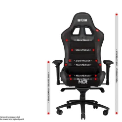 Next Level Racing - ProGaming Chair Black Leather & Suede Edition