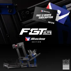 Next Level Racing Cockpit Aluminium Simulator para sillón Gaming iRacing Edition