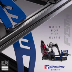 Next Level Racing Cockpit Aluminium Simulator para sillón Gaming iRacing Edition