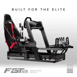 Next Level Racing Cockpit Aluminium Simulator para sillón Gaming Wheel Plate Edition