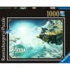Nintendo - Puzzle de videojuego The Legend of Zelda, 1000 piezas ㅤ