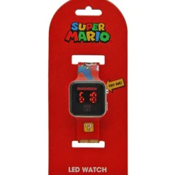Nintendo - Super Mario - Super Mario Reloj LED digital estilo Bros ㅤ
