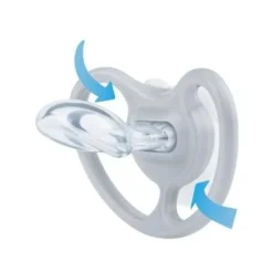 Nuk - Pack 2 chupetes Space silicona Mickey 6-18 meses