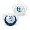Nuk - Pack 2 chupetes Star Day & Night Mickey 18-36 meses