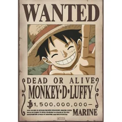 One Piece - Póster Luffy Wanted Se busca