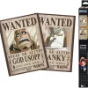 One Piece - Set 2 Pósters Wanted Usopp & Franky 52 x 38 cm