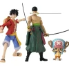 One Piece - Set de 3 figuras - Luffy, Zoro y Chopper