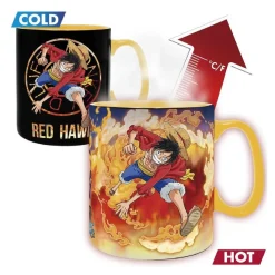 One Piece - Taza Térmica Mágica Luffy y Sabo 460 ml
