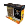 One Piece: caja de regalo XXL con cuaderno, cristal y pines Skull ㅤ