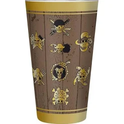 One Piece: caja de regalo XXL con cuaderno, cristal y pines Skull ㅤ