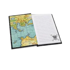 One Piece: caja de regalo XXL con cuaderno, cristal y pines Skull ㅤ