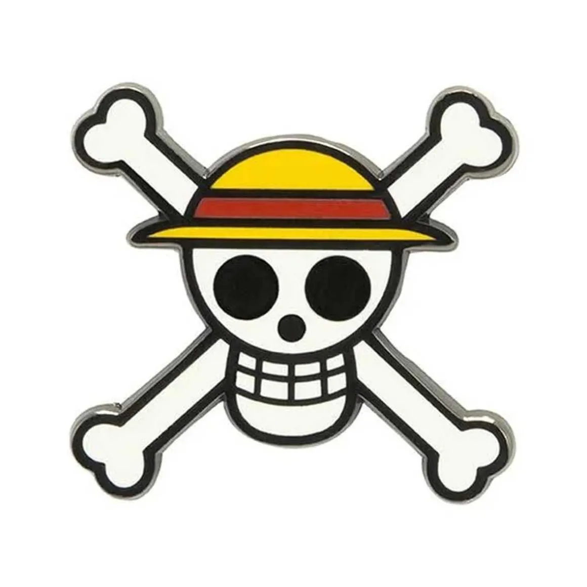 One Piece: caja de regalo XXL con cuaderno, cristal y pines Skull ㅤ