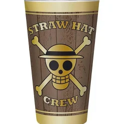 One Piece: caja de regalo XXL con cuaderno, cristal y pines Skull ㅤ