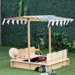 Outsunny - Arenero de madera