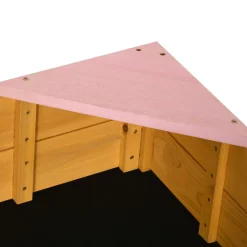 Outsunny - Arenero infantil de madera