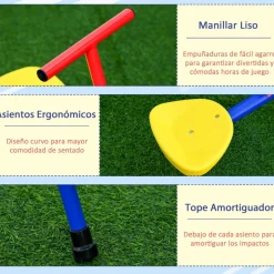 Outsunny - Balancín Giratorio 360° 180 cm