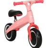 Outsunny - Bicicleta equilibrio Naranja con manillar giratorio