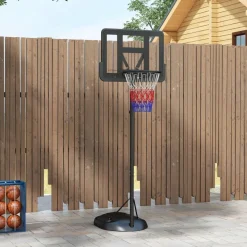 Outsunny - Canasta baloncesto regulable con base rellenable