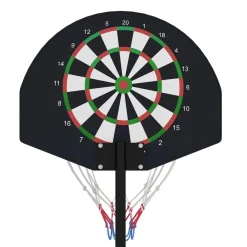 Outsunny - Canasta baloncesto con diana