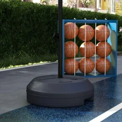 Outsunny - Canasta baloncesto con diana